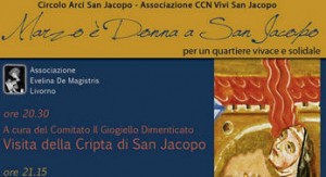 Visita alla preziosa Cripta di San Jacopo @ Parrocchia S. Jacopo | Livorno | Toscana | Italia