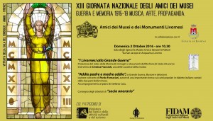 Guerra e Memoria 1915-1918: Musica, Arte e Propaganda @ Sala degli Specchi, Museo Civico G. Fattori | Livorno | Toscana | Italia