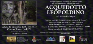 L'Acquedotto Leopoldino- Video documentario di Luciano De Nigris @ Cral ENI  | Livorno | Toscana | Italia