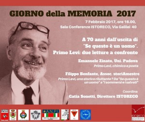 GIORNO DELLA MEMORIA 2017 @ Sala Conferenze Istoreco | Livorno | Toscana | Italia