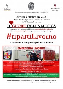 IL CUORE DELLA MUSICA #riparti Livorno @ Chiesa Nostra Signora di Lourdes | Livorno | Toscana | Italia
